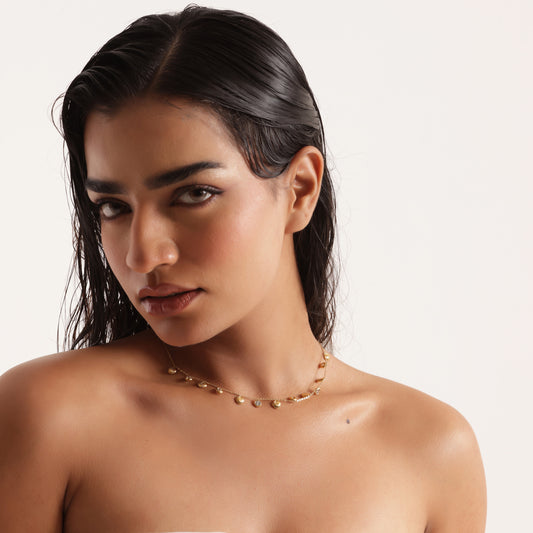 Dainty Shell Charm Chain Necklace