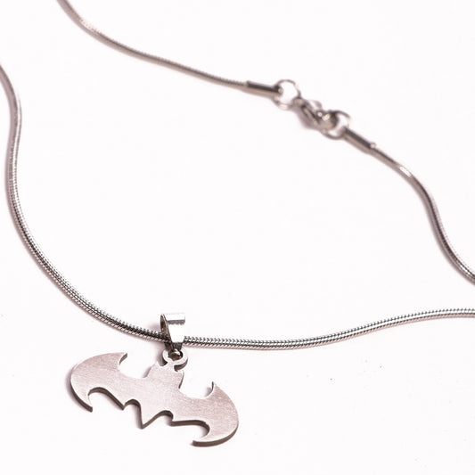 Bat Pendant With Chain