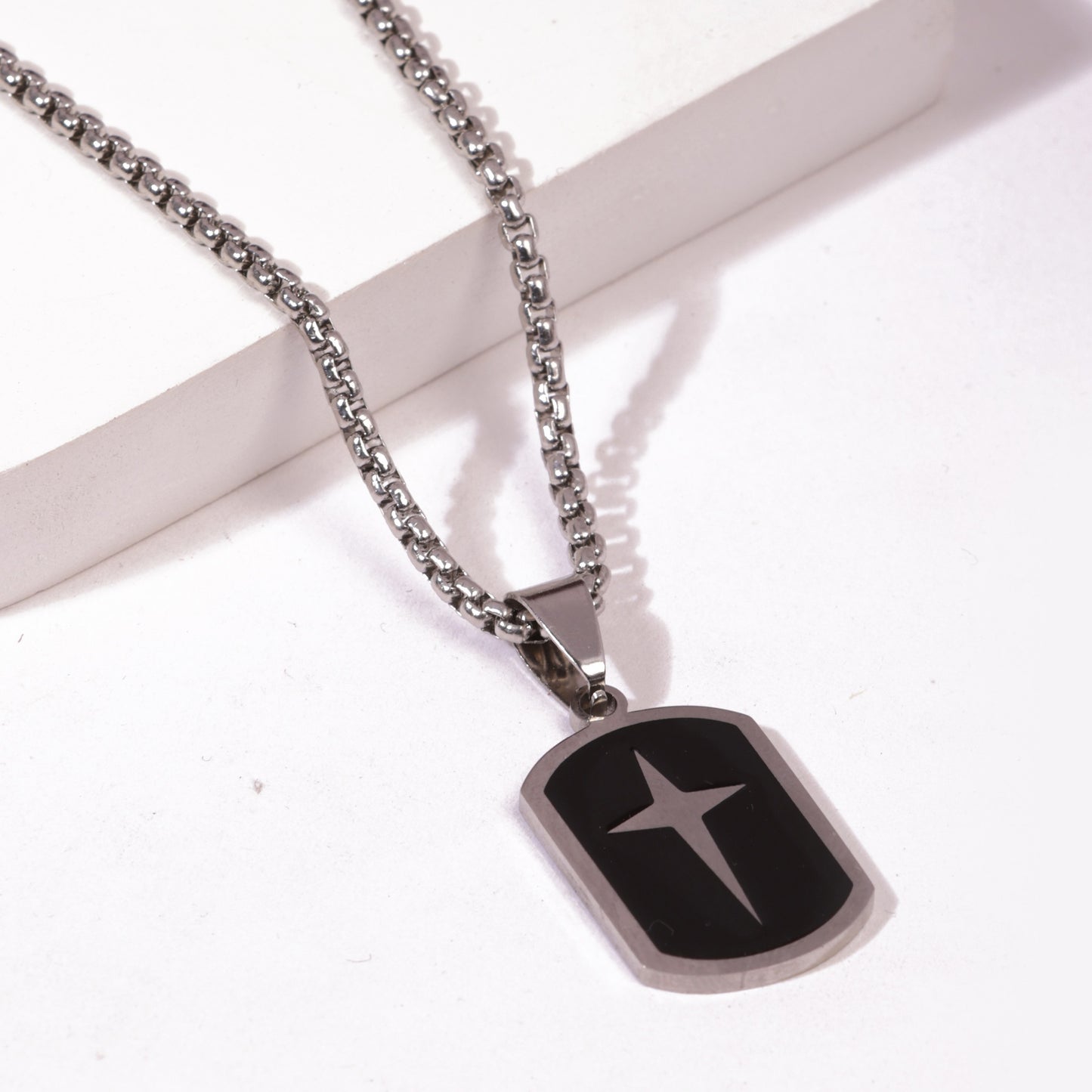 Cross Pendant With Chain