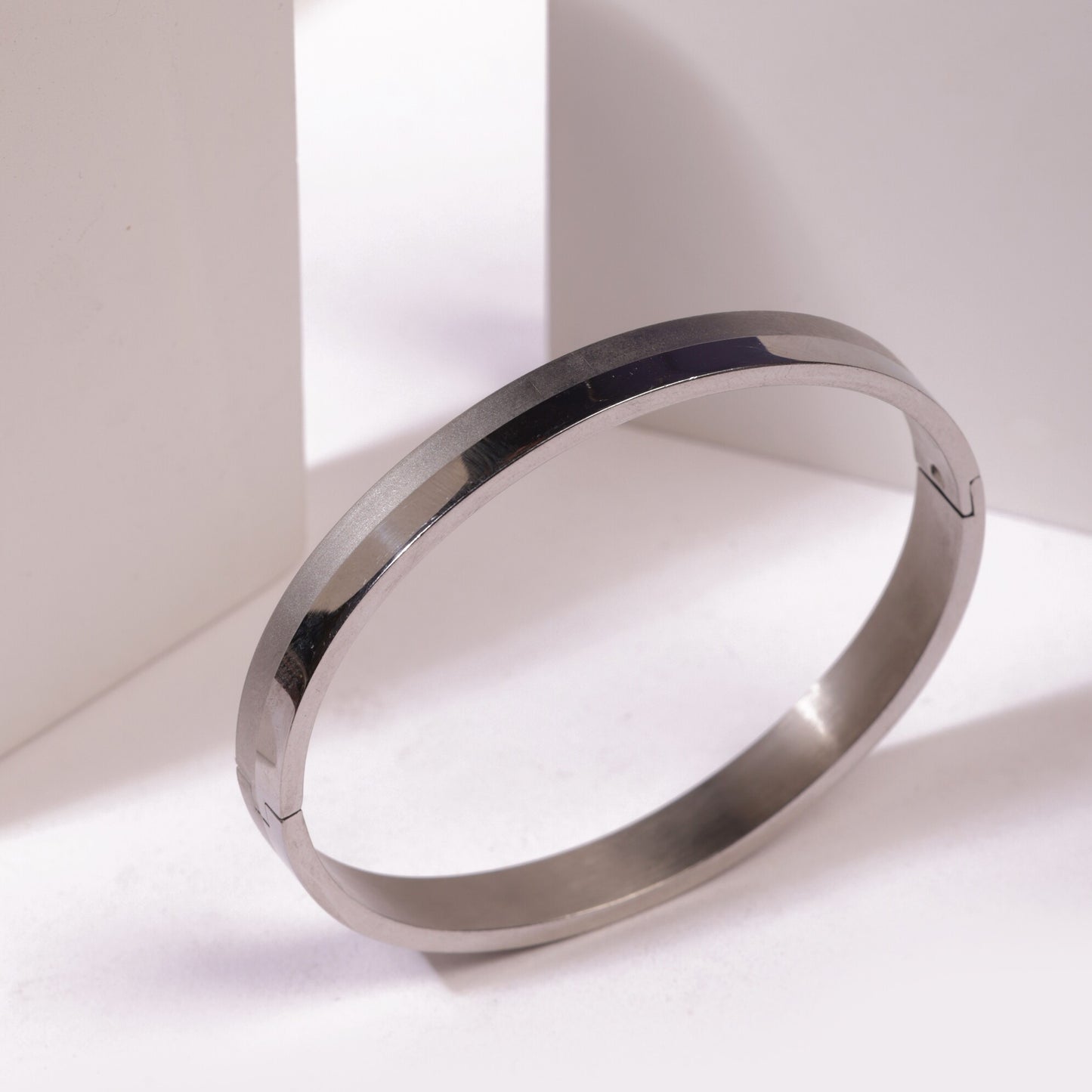 Linear Silver Bracelet