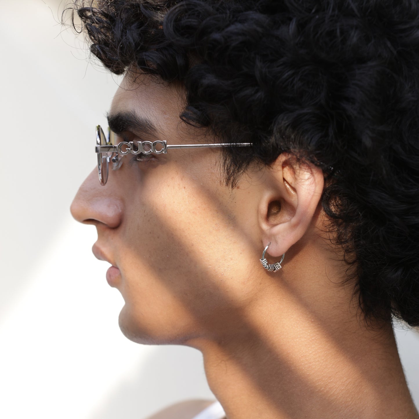 Sprial Hoop Earrings - Pierced