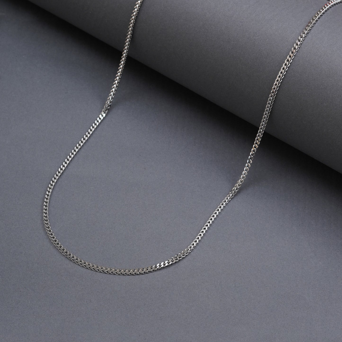 Silver Mesh Neck Chain