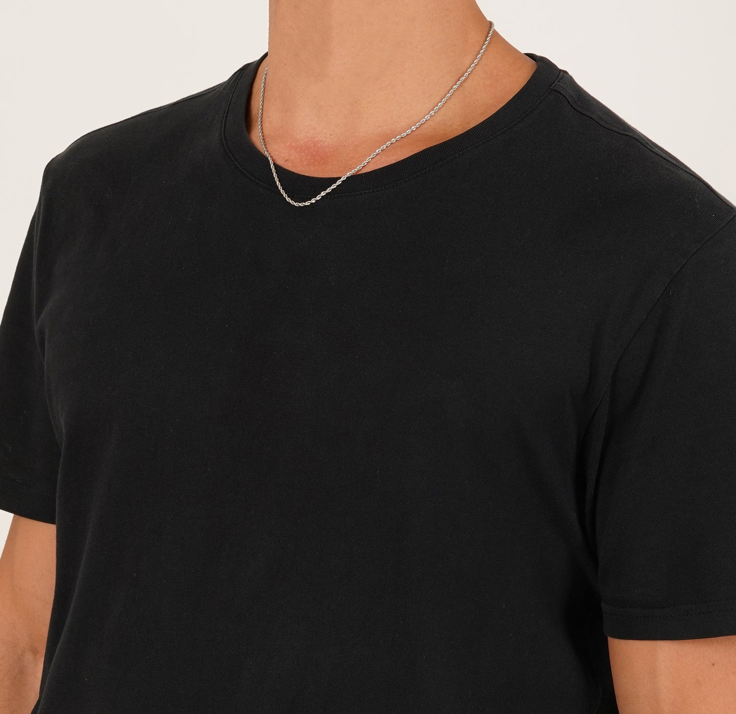 3 mm Silver Rope Chain