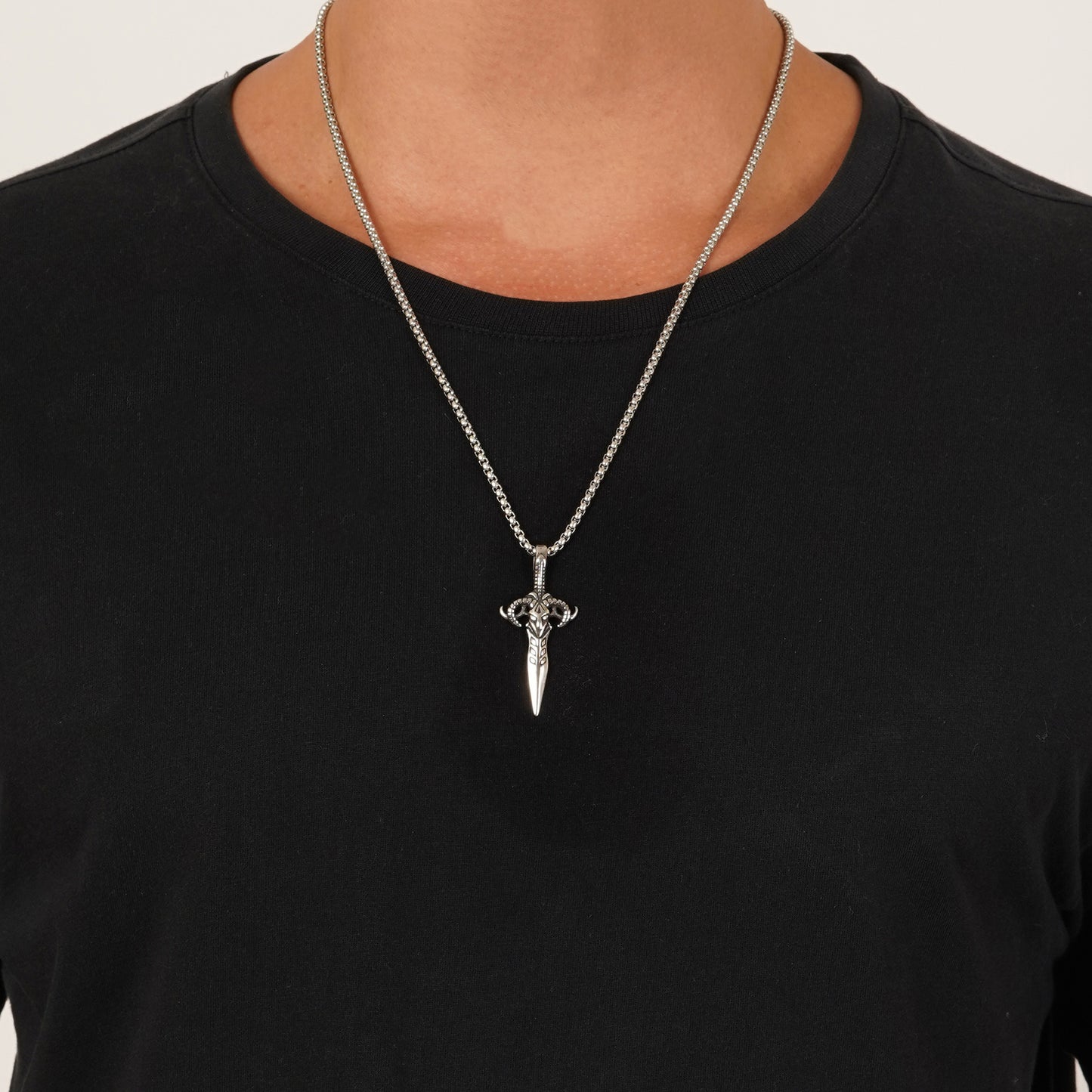 Sword Pendant With Chain