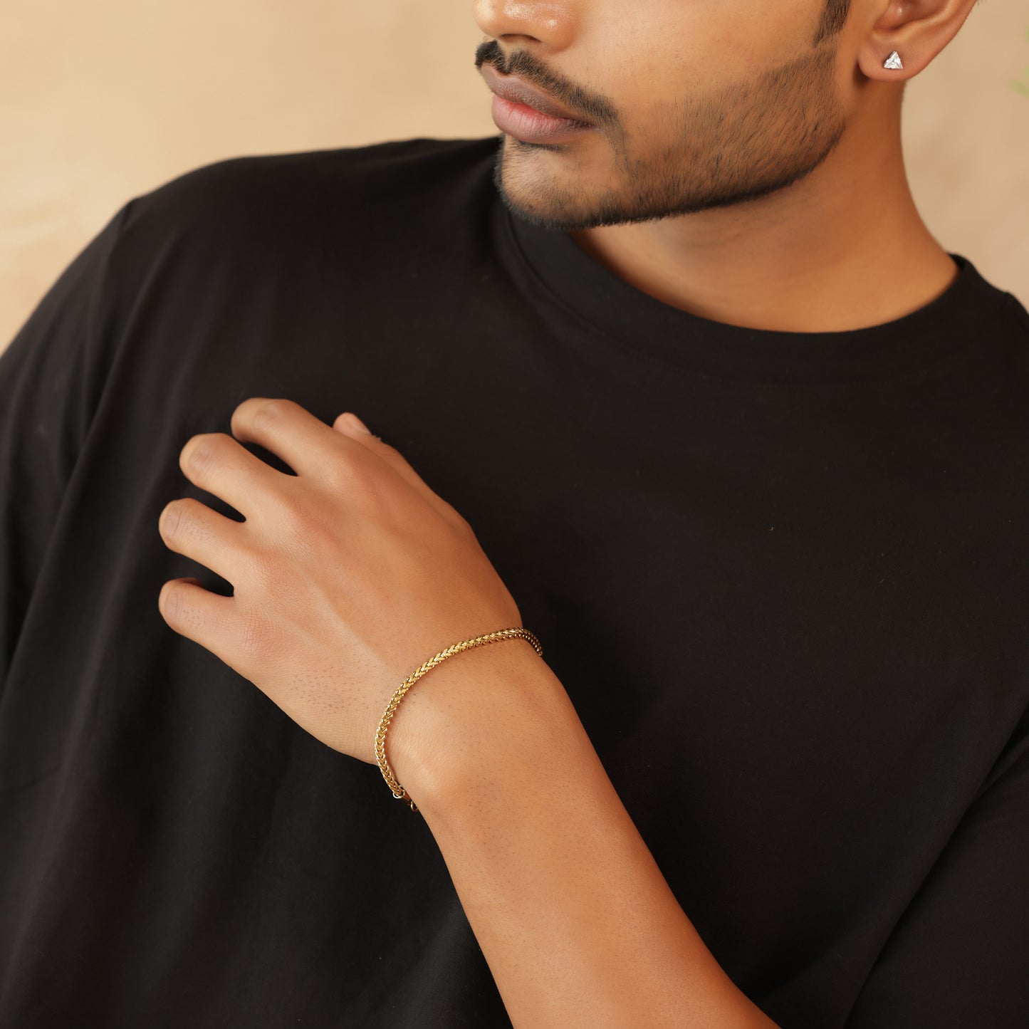 Micro 3 mm Link Chain Bracelet