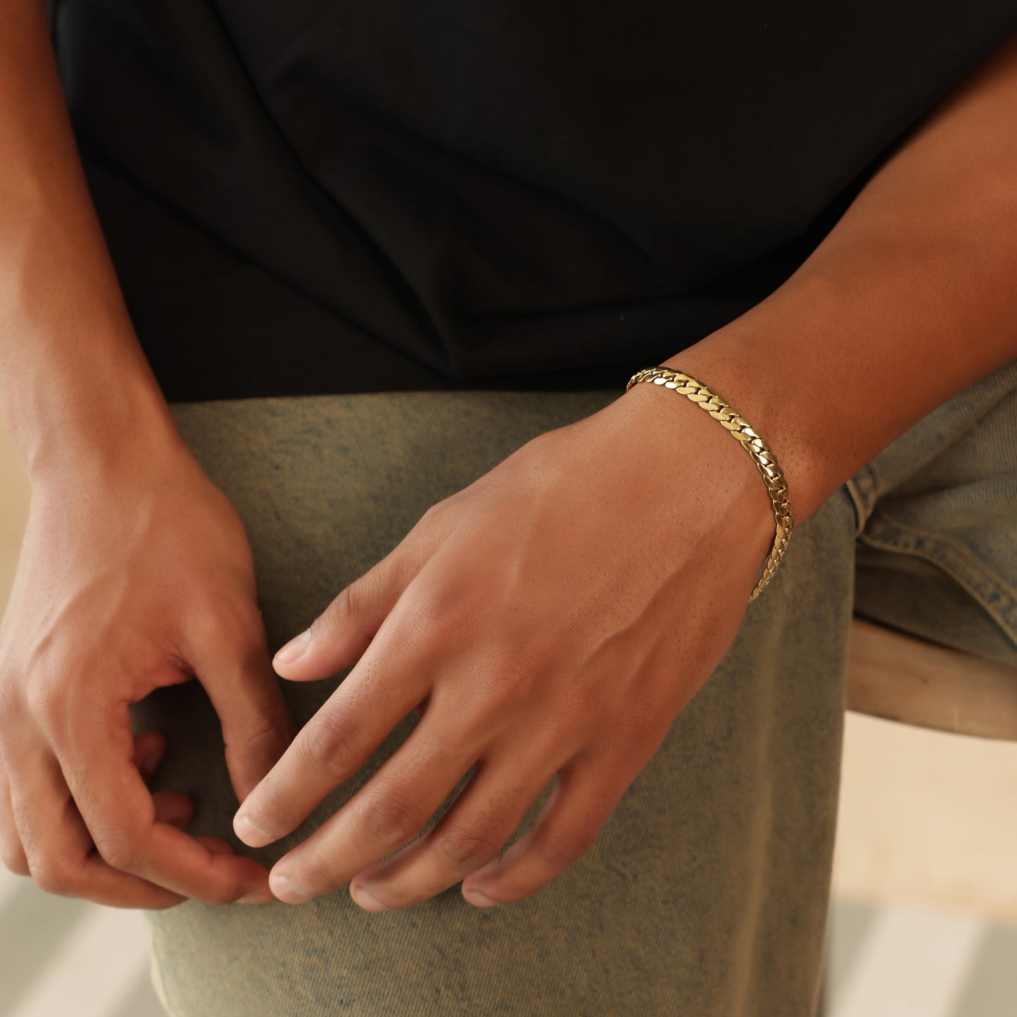 Cuban Link 5 mm Chain Bracelet