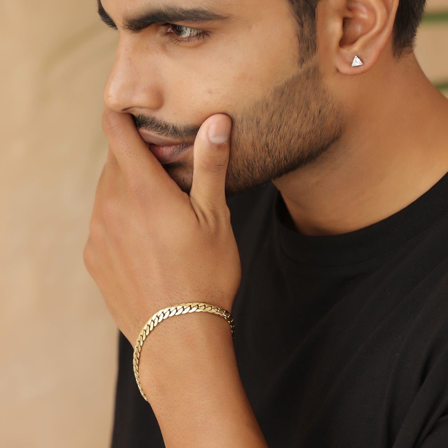 Cuban Link 5 mm Chain Bracelet