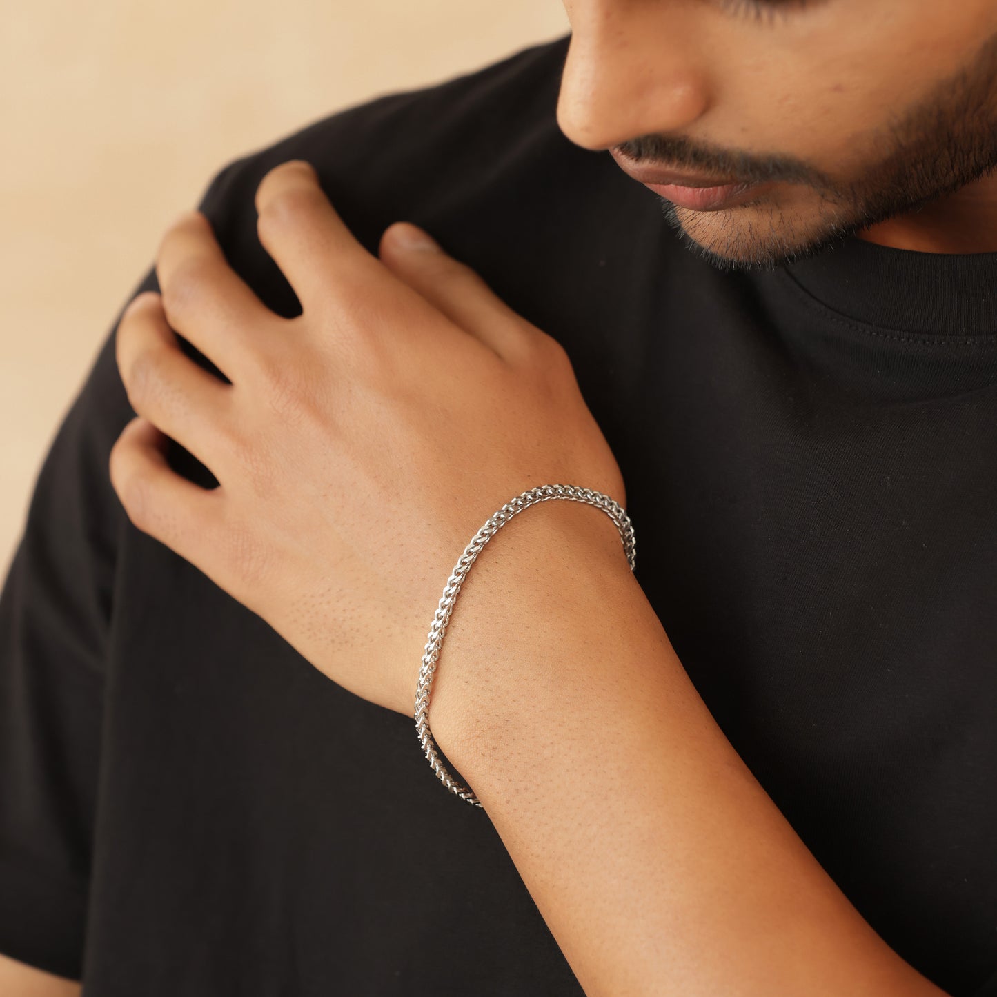 Micro 3 mm Link Chain Bracelet