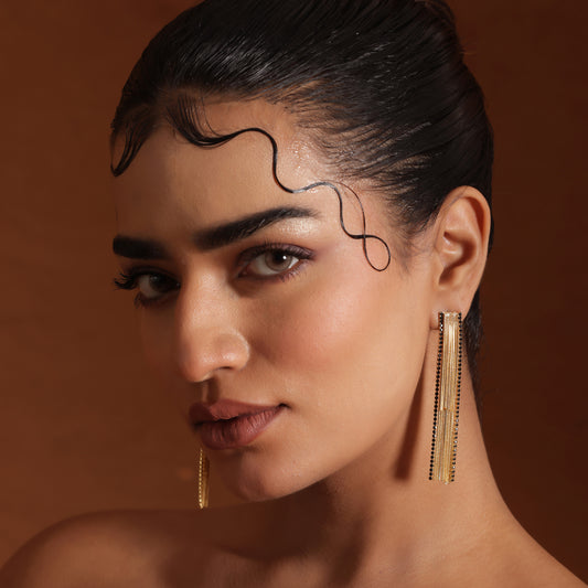 Lyra's Tassel Dangler Earrings