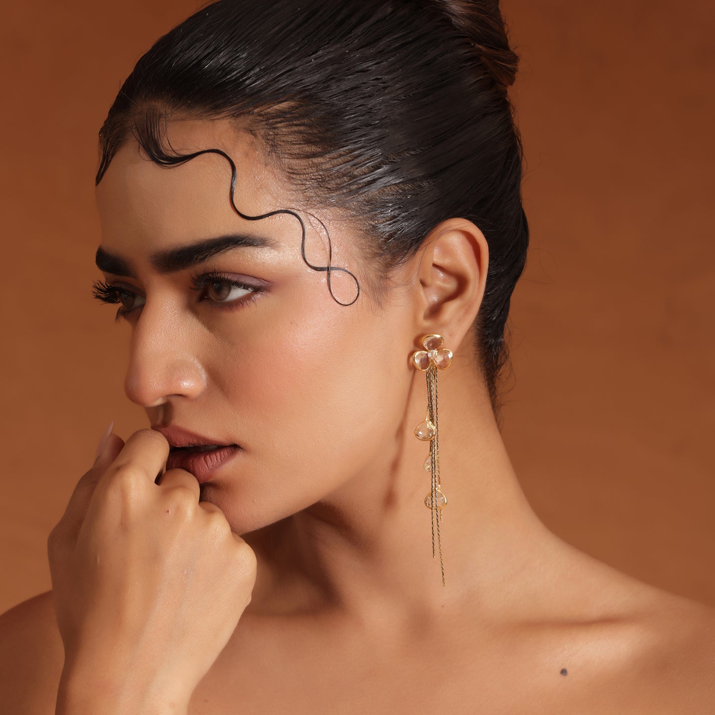 ARIA TASSEL DANGLER EARRINGS