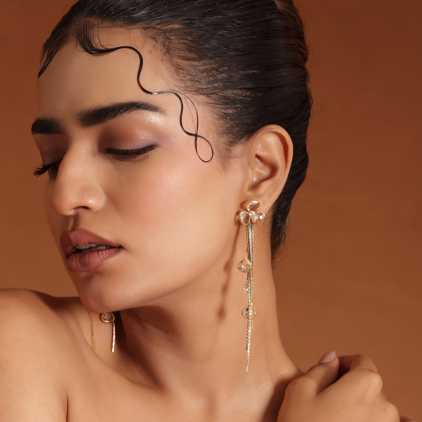 ARIA TASSEL DANGLER EARRINGS