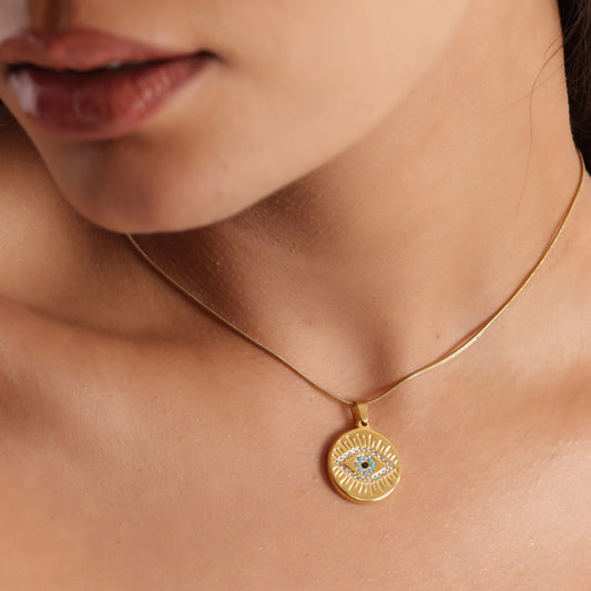 Evil Eye Radiance Neck Chain Pendant