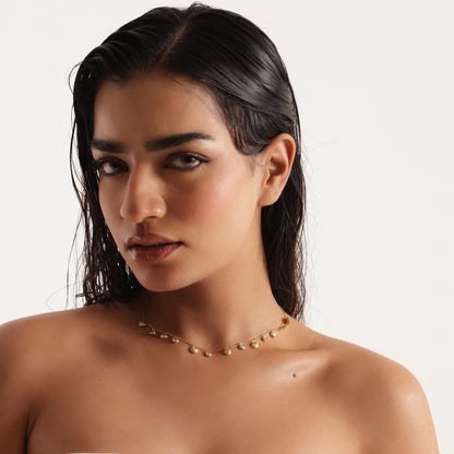 Dainty Shell Charm Chain Necklace