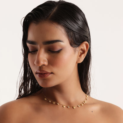 Dainty Shell Charm Chain Necklace