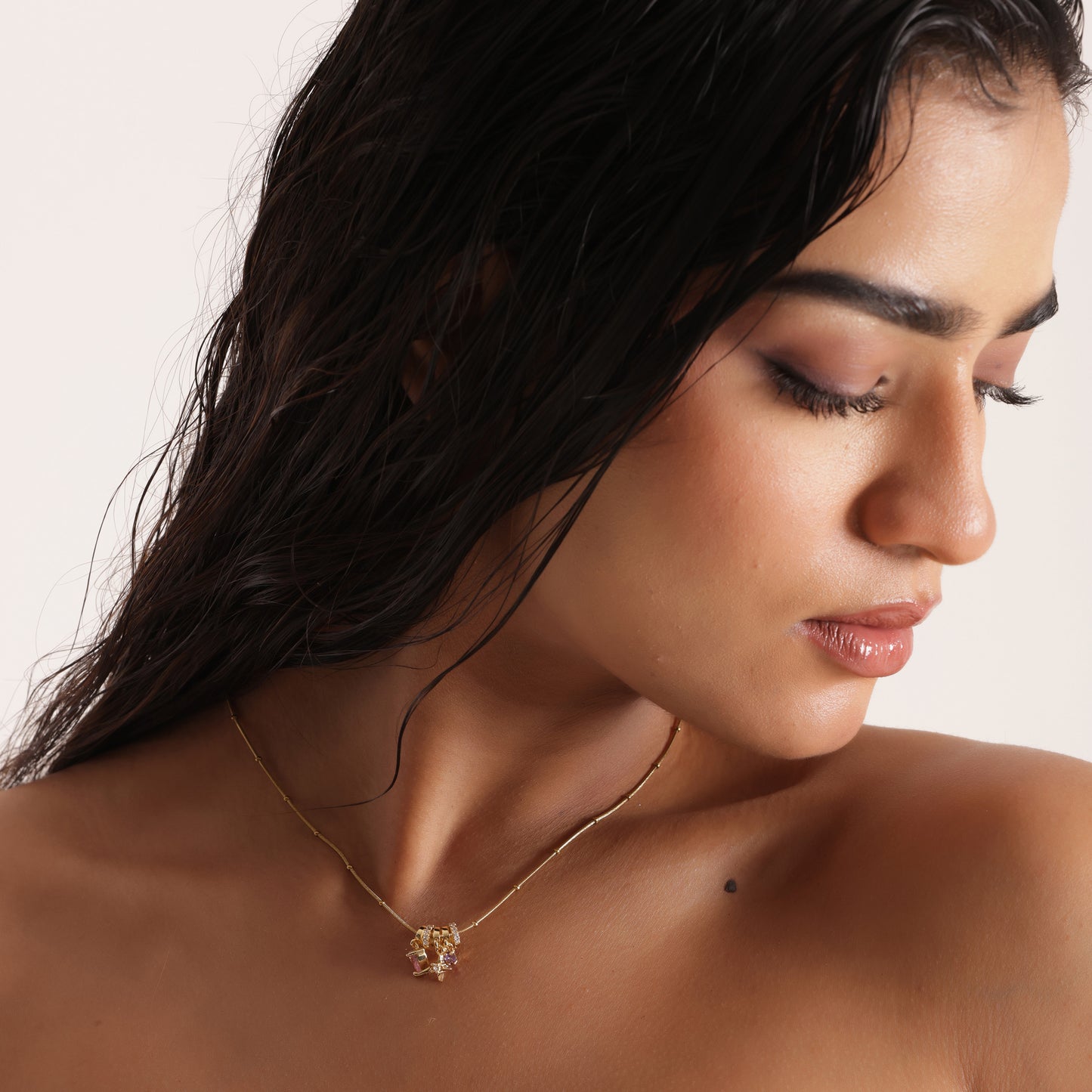 Cosmic Love Charm Necklace