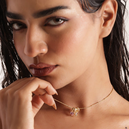 Cosmic Love Charm Necklace