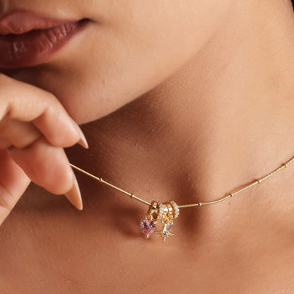 Cosmic Love Charm Necklace
