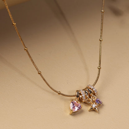 Cosmic Love Charm Necklace