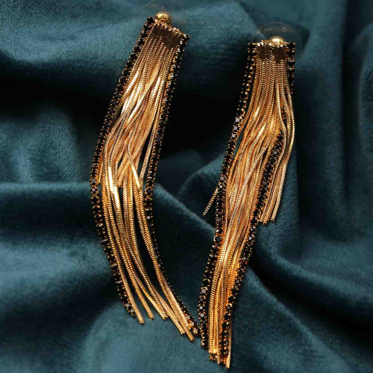 Lyra's Tassel Dangler Earrings