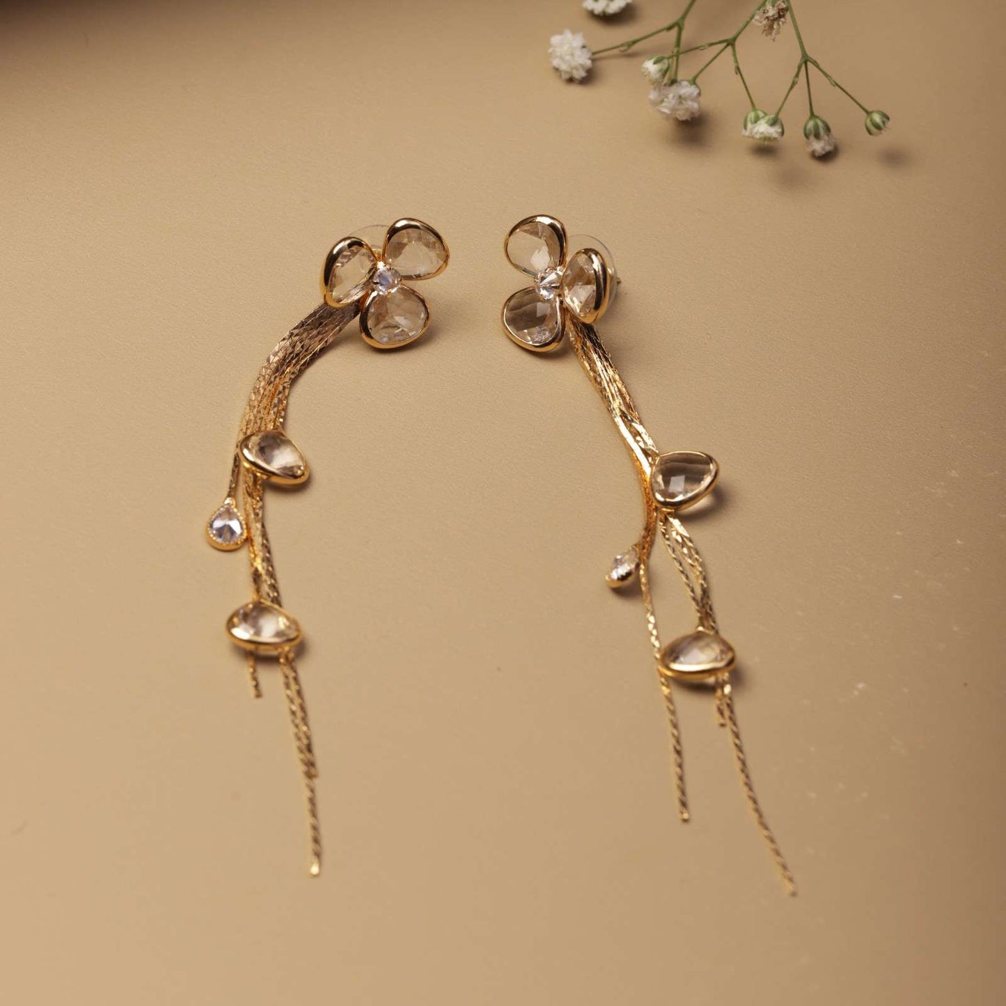 ARIA TASSEL DANGLER EARRINGS