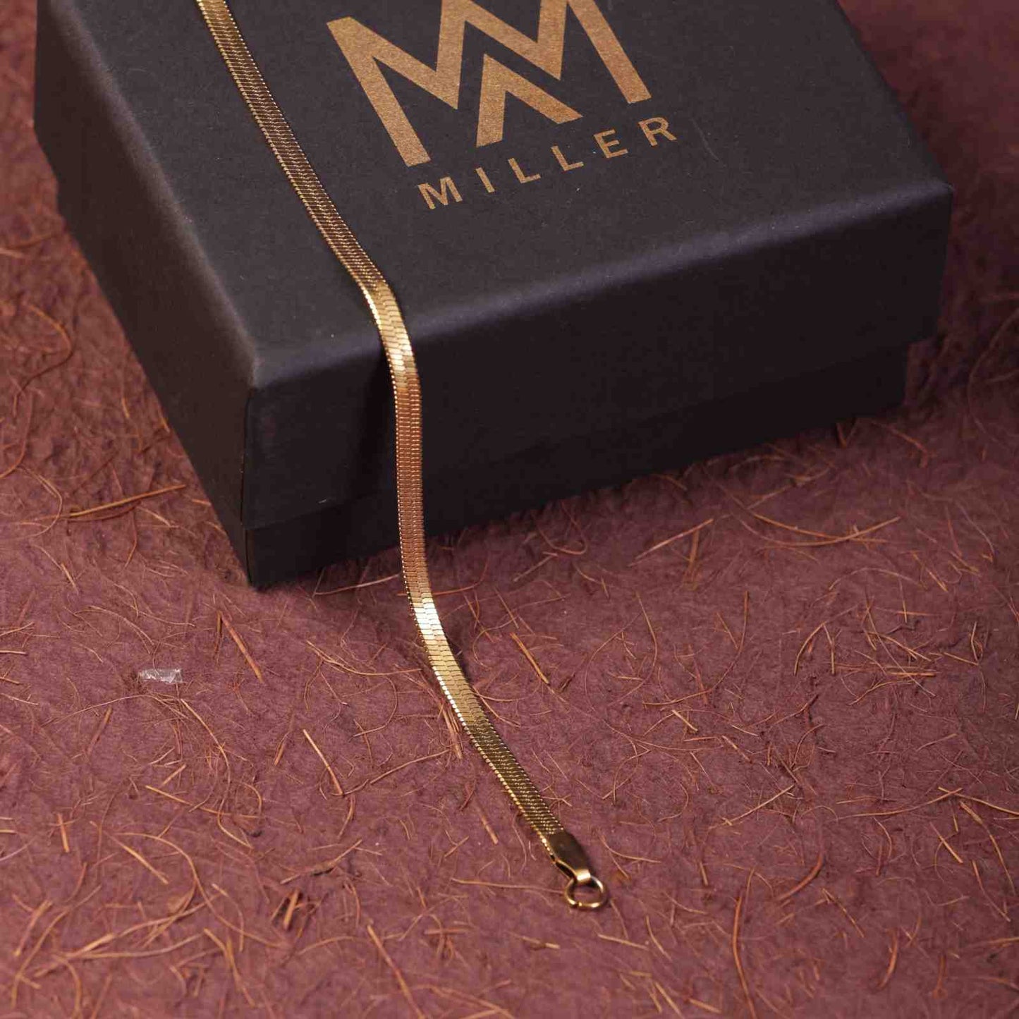 3 mm Gold-Plated Snake Chain Bracelet