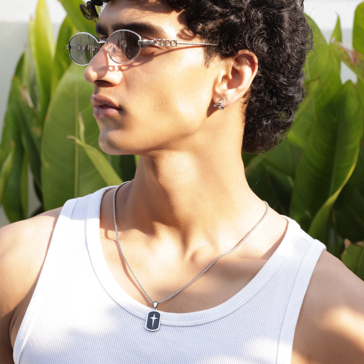 Cross Pendant With Chain