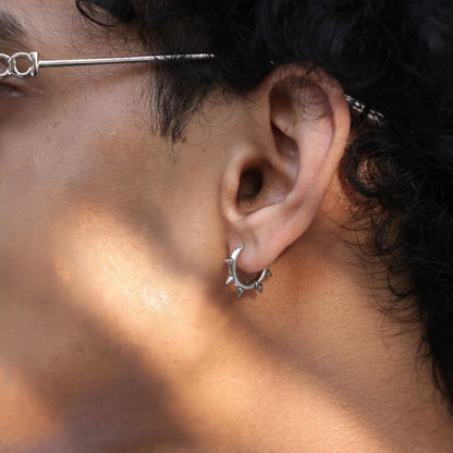 Gothic Punk Earrings - Pierced