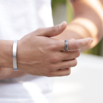 Silver Eternity Band Ring