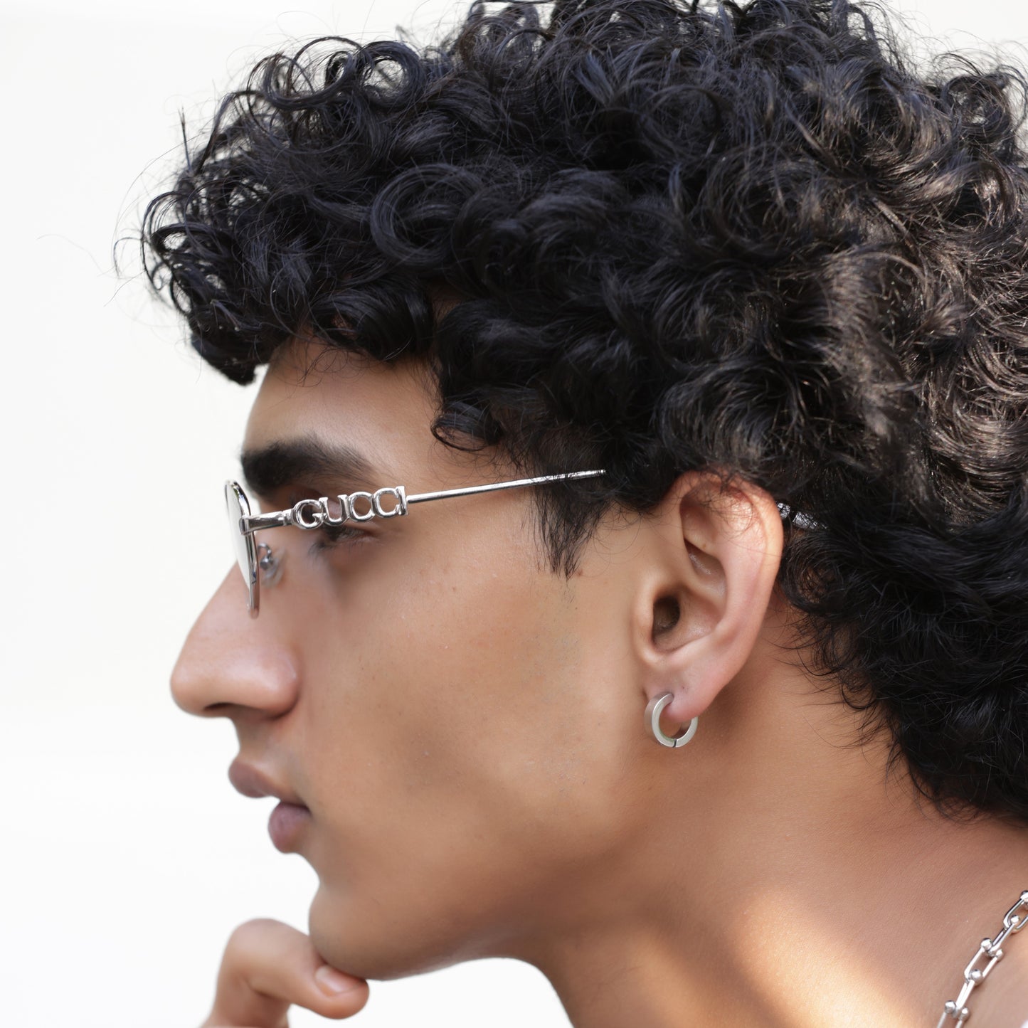 Classic Silver Hoop Earrings - Non-Pierced