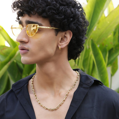 Thick Gold Link Neck Chain