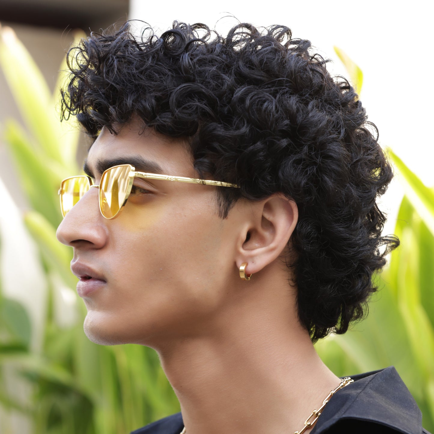 Classic Gold Hoop Earrings - Non-Pierced