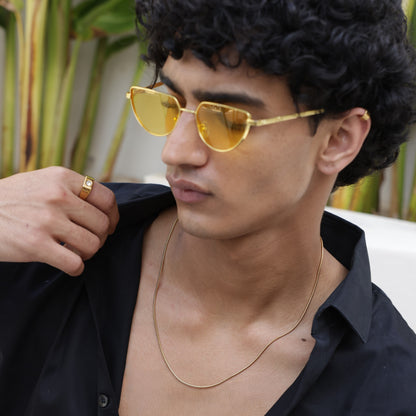 Micro 1mm Gold Neck Chain