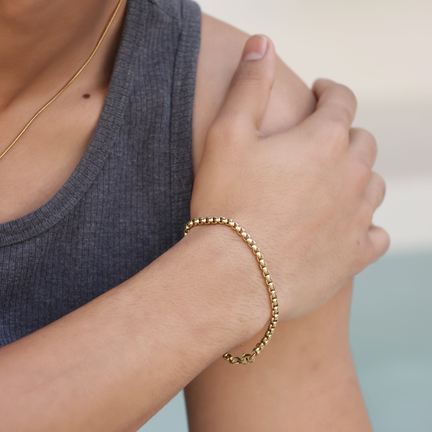 Rolo Chain Bracelet