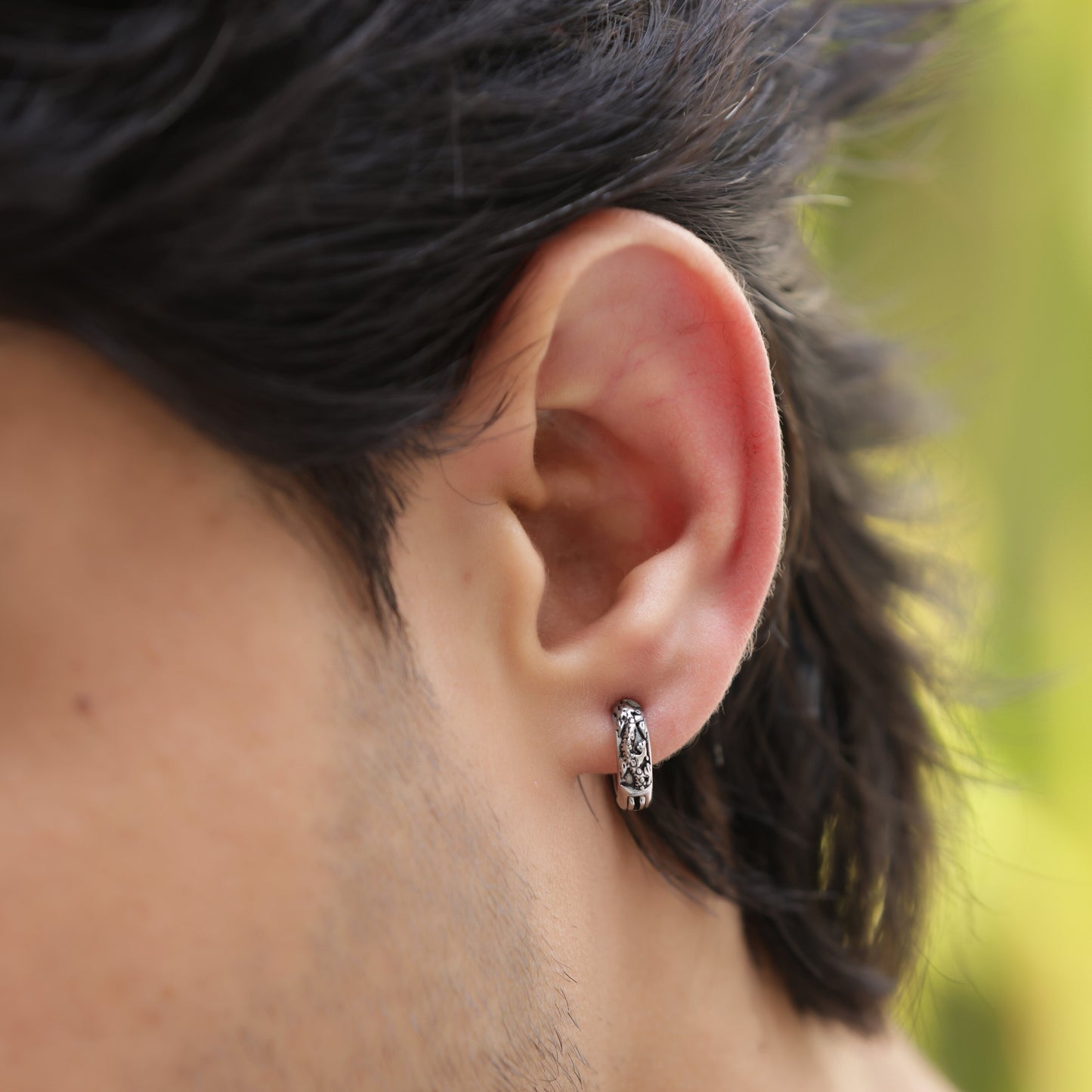 Vintage Hoop Earrings - Non-Pierced