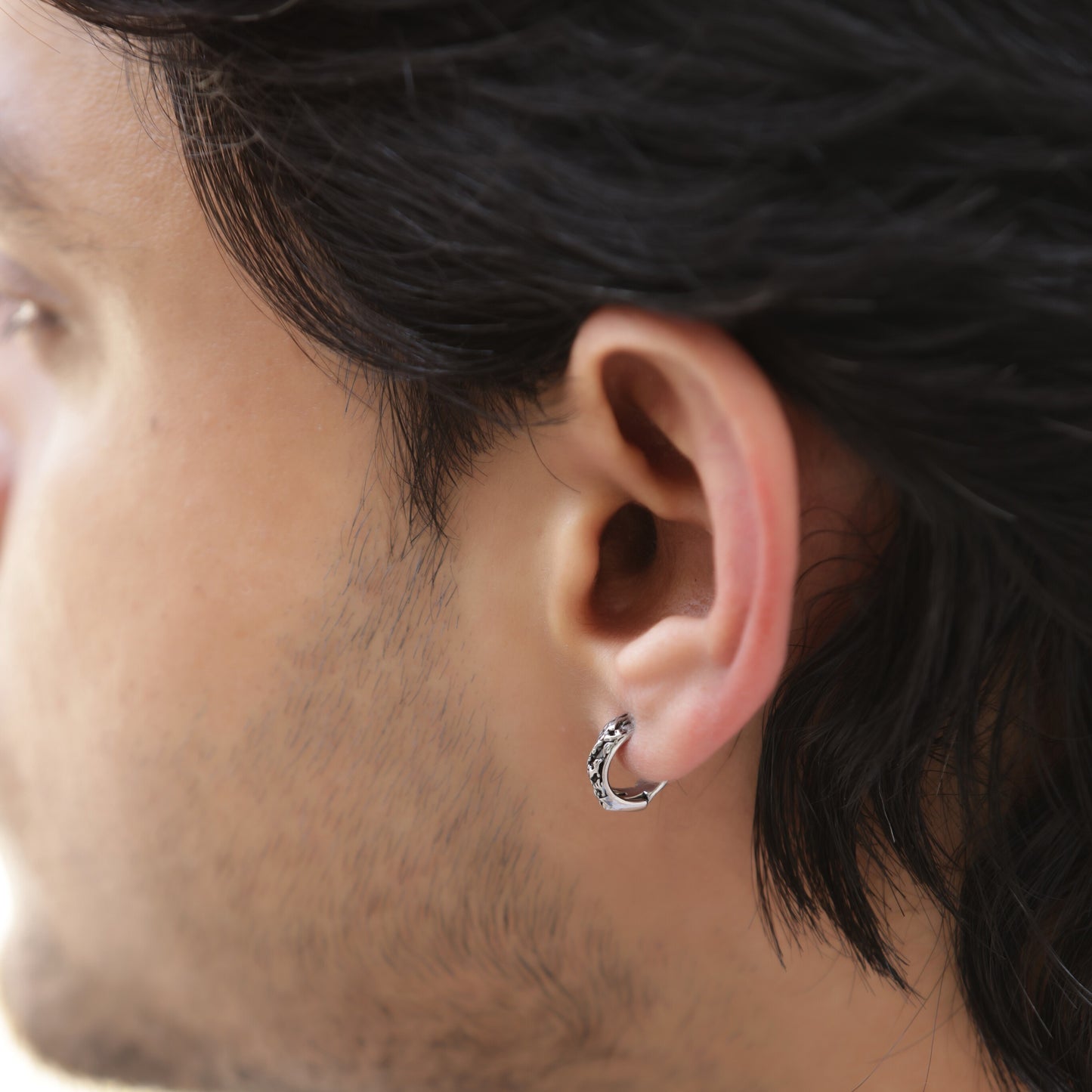 Vintage Hoop Earrings - Non-Pierced