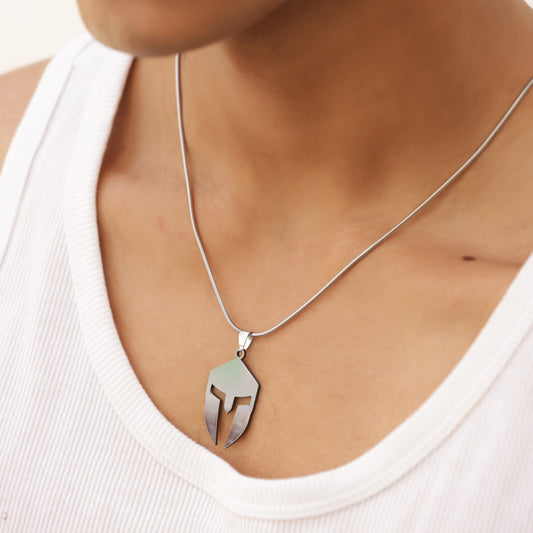 Spartan Pendant With Chain