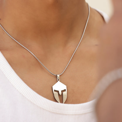 Spartan Pendant With Chain