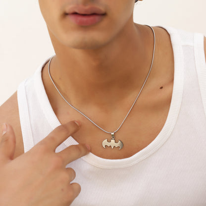 Bat Pendant With Chain