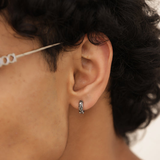 Vintage Hoop Earrings - Non-Pierced