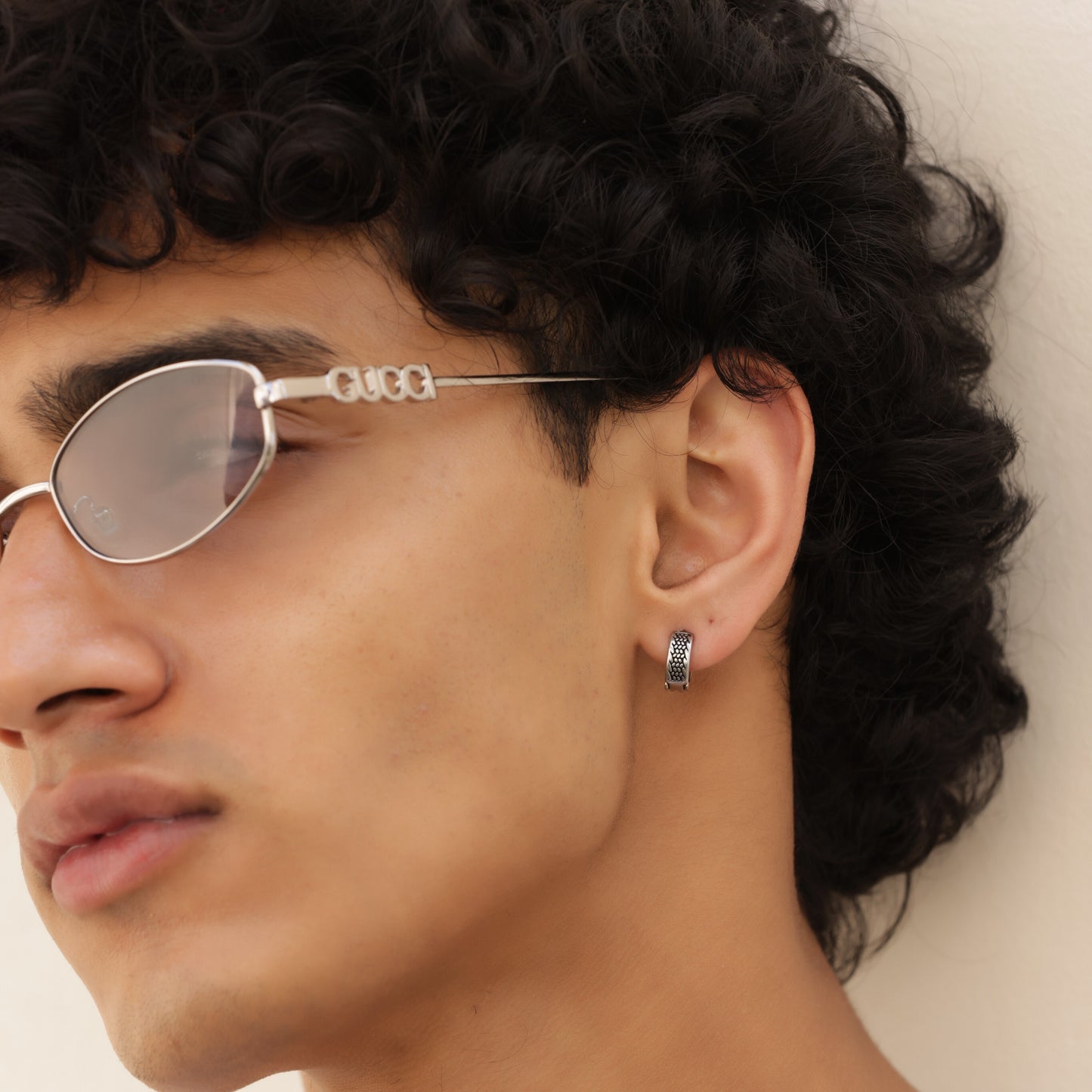 Link Hoop Earrings - Non-Pierced