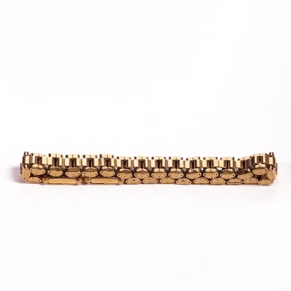 Gold Watch Strap Link Bracelet