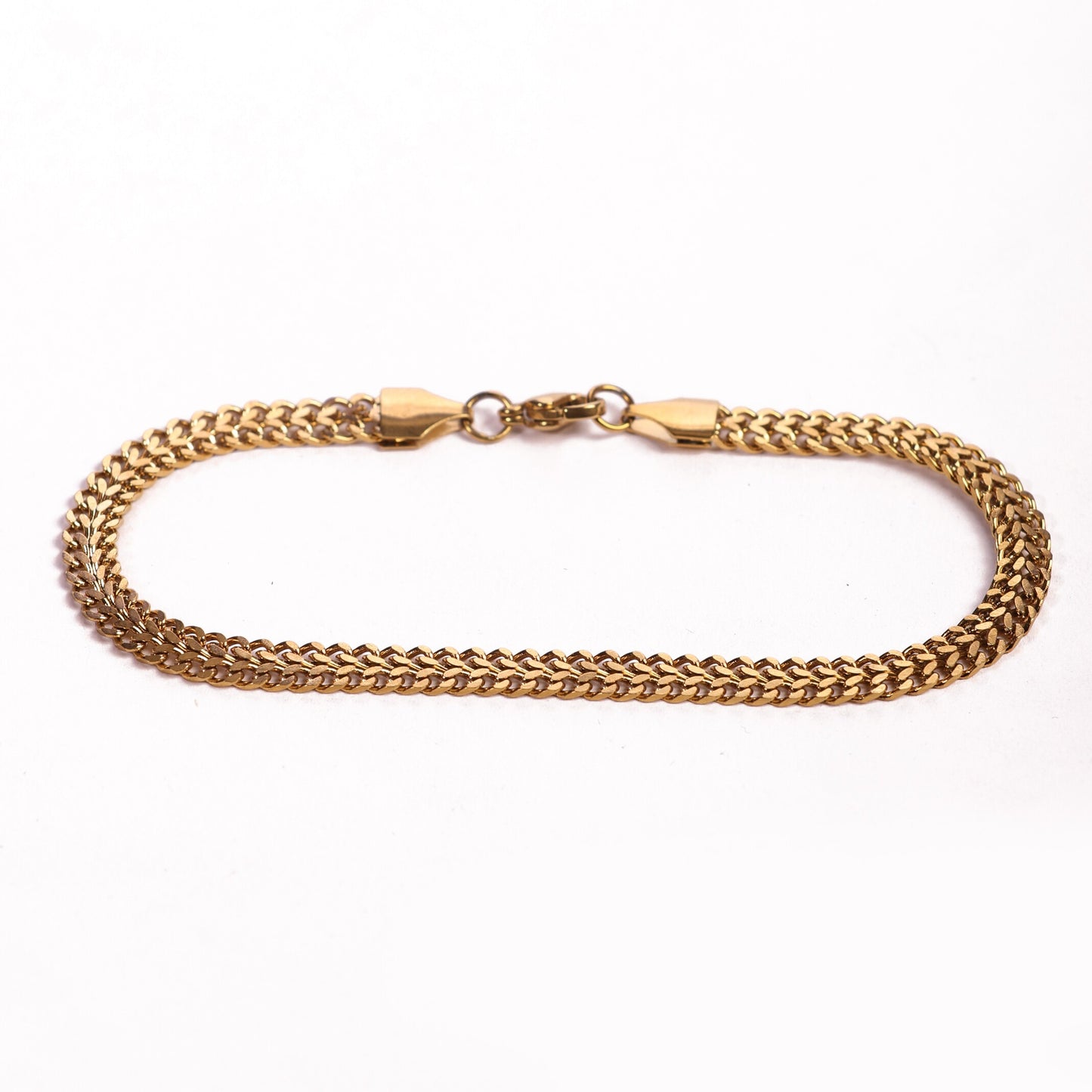 Curb Gold Bracelet