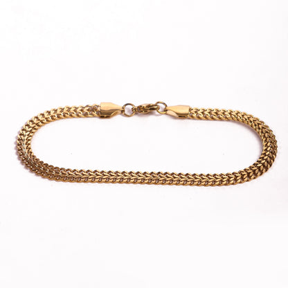 Curb Gold Bracelet