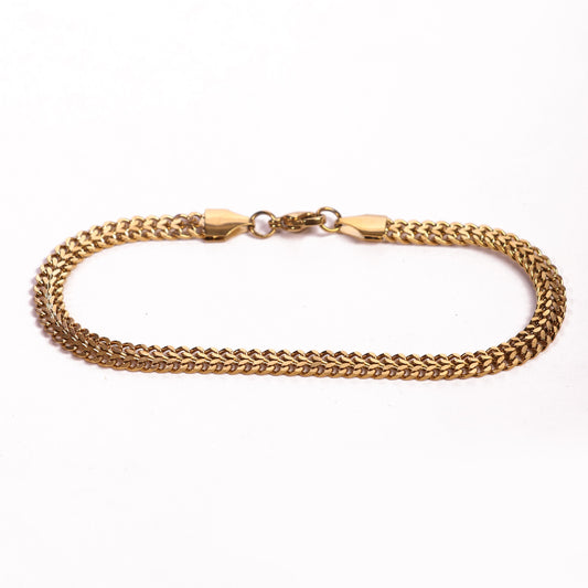 Curb Gold Bracelet