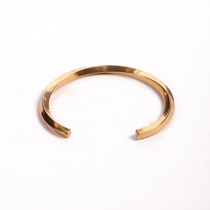 C Bangle Bracelet
