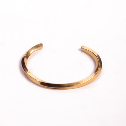 C Bangle Bracelet