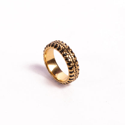 Gold Eternity Band Ring