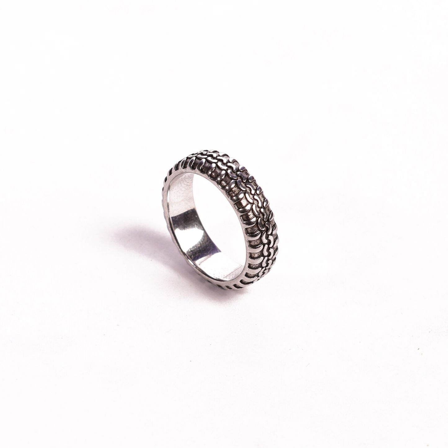 Silver Eternity Band Ring