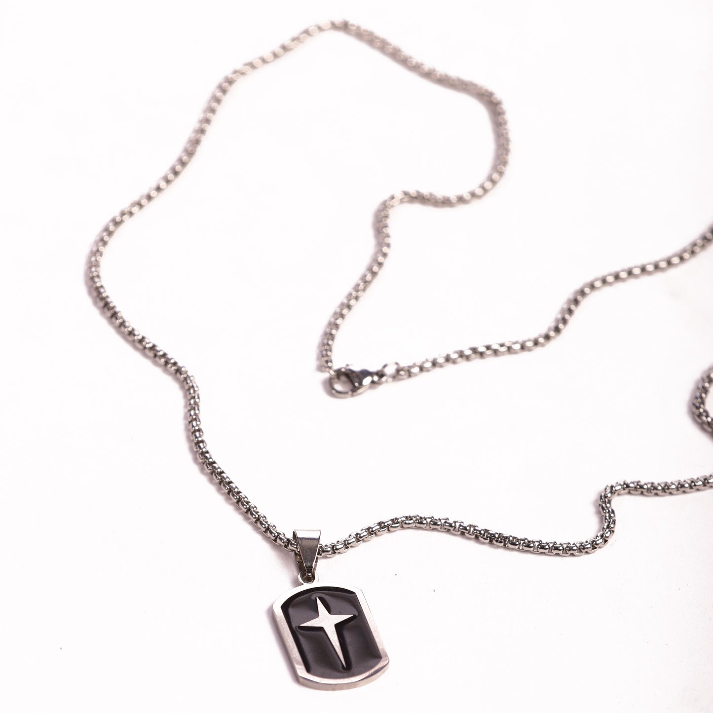 Cross Pendant With Chain