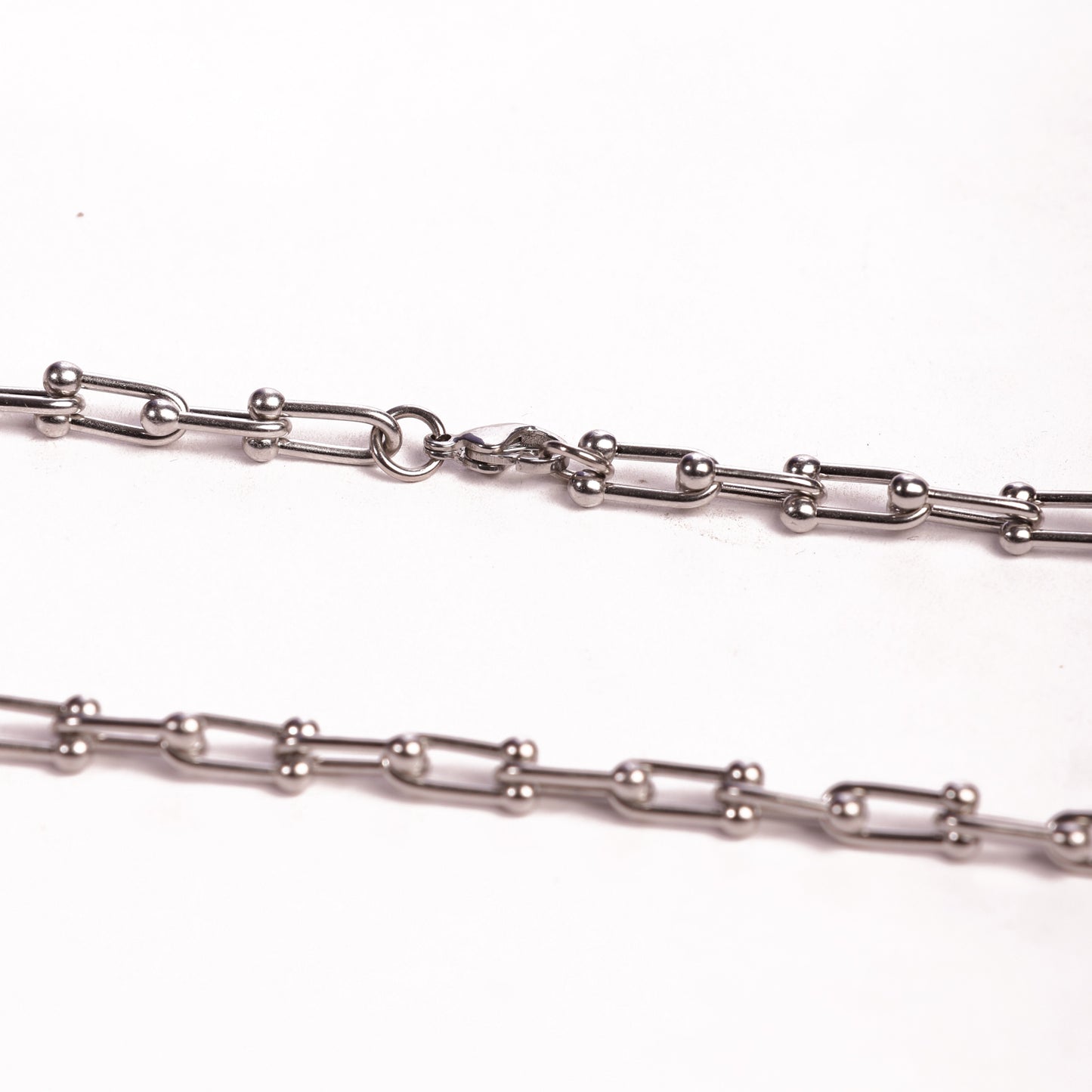 Thick Silver Link Neck Chain